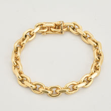 Anchor chain Bracelet in 14K Gold, 8.46 inches | Solid Gold | Quality