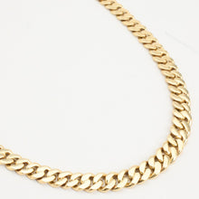 Curb Necklace in 14K Gold, 15.75 inches | Solid Gold | Premium Real