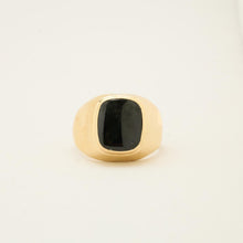 Ring with and synthetic spinel in 14K Gold size 12 | Solid Gold