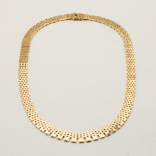 Brick Necklace in 14K Gold, 16.93 inches | Solid Gold | Quality Fine
