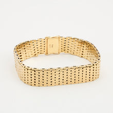 Brick Bracelet in 14K Gold, 7.28 inches | Real Genuine Gold | Quality
