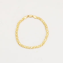 Armband aus 14 Karat Gold, 8,07 Zoll | Vintage Massivgold | Premium
