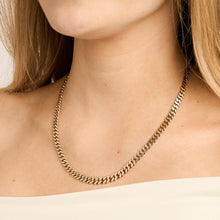 Curb Necklace in 14K Gold, 17.72 inches | Solid Gold | Quality Fine