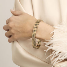 Geneva Bracelet in 14K Gold, 7.68 inches | Vintage Solid Gold | Fine