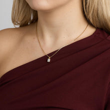 BNH Anchor chain Necklace in 14K Gold, 17.32 inches | Real Genuine