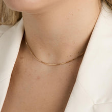 Venezia Necklace in 14K Gold, 14.96 inches | Vintage Solid Gold