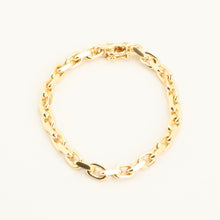 BNH Anchor chain Bracelet in 14K Gold, 8.46 inches | Solid Gold