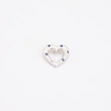 Pendant in 14K White gold, 0.55 inches | Solid Gold | Quality Fine