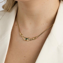 Curb Necklace in 14K Gold, 17.13 inches | Real Genuine Gold | Premium