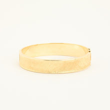 Bangle in 14K Gold, 2.32 inches | Vintage Solid Gold | Minimalistic