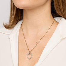 Elegant Heart Shaped Diamond Pendant, 0.25 CT, 18K White Gold Necklace, 0.98 inch Romantic Jewelry, Timeless Love Symbol