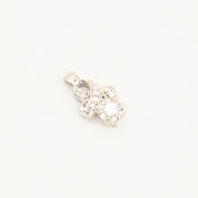 Dainty 14K White Gold Solitaire Diamond Pendant Necklace, 0.29 CT Round Diamond, Minimalist Modern Jewelry Gift