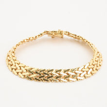 Geneva Bracelet in 14K Gold, 7.09 inches | Solid Gold | Fine Jewelry