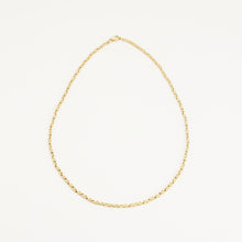 Byzantine chain Necklace in 14K Gold, 23.03 inches | Solid Gold