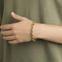 BNH Anchor chain Bracelet in 14K Gold, 7.87 inches | Solid Gold