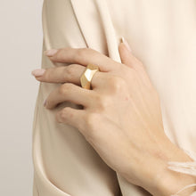 Stinne Holm Ring in 18K Gold size 5¾ | Vintage Solid Gold