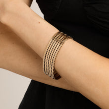 Geneva Bracelet in 9K Gold, 7.09 inches | Real Genuine Gold | Fine