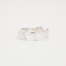 Georg Jensen Ring in 18K White gold size 6½ | Vintage Solid Gold