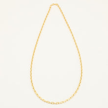 Anchor chain Necklace in 14K Gold, 21.65 inches | Solid Gold