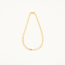 BNH Anchor chain Necklace in 14K Gold, 18.5 inches | Solid Gold