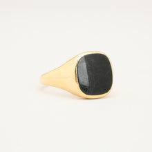 Ring with and onyx in 14K Gold size 10 | Real Genuine Gold