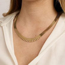 Brick Necklace in 14K Gold, 16.93 inches | Solid Gold | Quality Fine