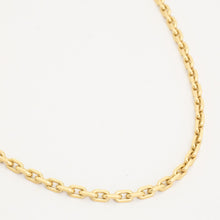 Anchor chain Necklace in 18K Gold, 27.95 inches | Solid Gold | Fine