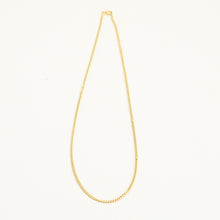 Curb Necklace in 14K Gold, 20.08 inches | Vintage Solid Gold