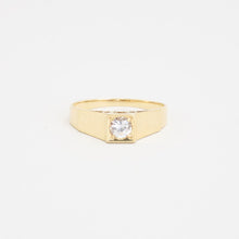 Ring aus 14 Karat Gold, Größe 7¾ | Massivgold | Edler Schmuck | Nordisch