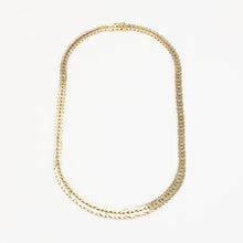 Geneva Necklace in 14K Gold, 15.94 inches | Vintage Solid Gold | Fine