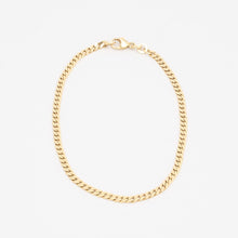Curb Bracelet in 8K Gold, 7.48 inches | Real Genuine Gold