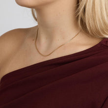 Snake chain Necklace in 14K Gold, 16.54 inches | Solid Gold | Quality