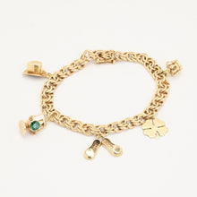Bismarck Bracelet with and Zirconia in 14K Gold, 7.48 inches | Real