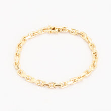 BNH Anchor chain Bracelet in 8K Gold, 7.68 inches | Solid Gold