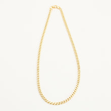 BNH Curb Necklace in 14K Gold, 20.67 inches | Real Genuine Gold