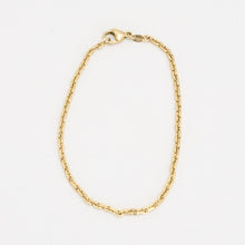 Anchor chain Bracelet in 8K Gold, 7.48 inches | Vintage Solid Gold