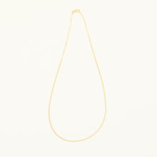Curb Necklace in 14K Gold, 20.28 inches | Solid Gold | Minimalistic