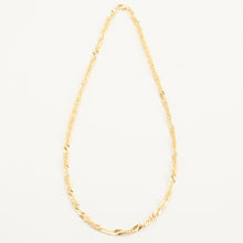 BNH Singapore chain Necklace in 14K Gold, 17.72 inches | Real Genuine