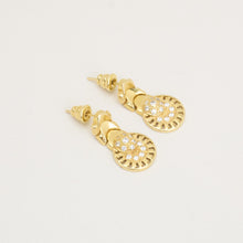 Earrings in 14K Gold, 1.02 inches | Real Genuine Gold | Quality Fine