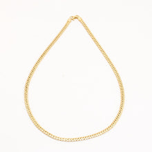 Curb Necklace in 18K Gold, 17.72 inches | Solid Gold | Quality Fine