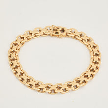 X-link Bracelet in 14K Gold, 7.48 inches | Solid Gold | Quality Fine