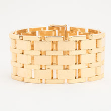 Block Bracelet in 14K Gold, 7.09 inches | Solid Gold | Quality Fine