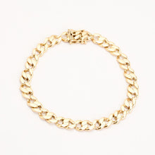 Curb Bracelet in 14K Gold, 7.68 inches | Solid Gold | Premium Real