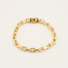 BNH Anchor chain Bracelet in 14K Gold, 8.27 inches | Real Genuine Gold
