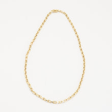 BNH Anchor chain Necklace in 14K Gold, 22.05 inches | Real Genuine