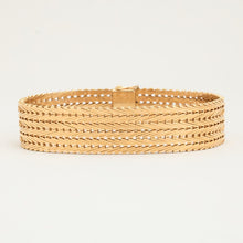 Geneva Bracelet in 14K Gold, 7.28 inches | Real Genuine Gold | Fine