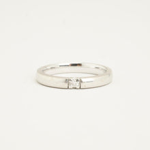 Ring mit Diamant (0,01 ct) in 14K Gold Größe 6½ | Massivgold