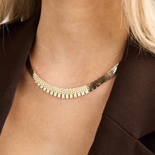 Brick Necklace in 14K Gold, 16.73 inches | Real Genuine Gold | Fine