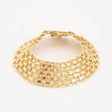 X-link Bracelet in 18K Gold, 8.07 inches | Vintage Solid Gold