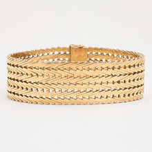Geneva Bracelet in 14K Gold, 7.48 inches | Vintage Solid Gold | Fine